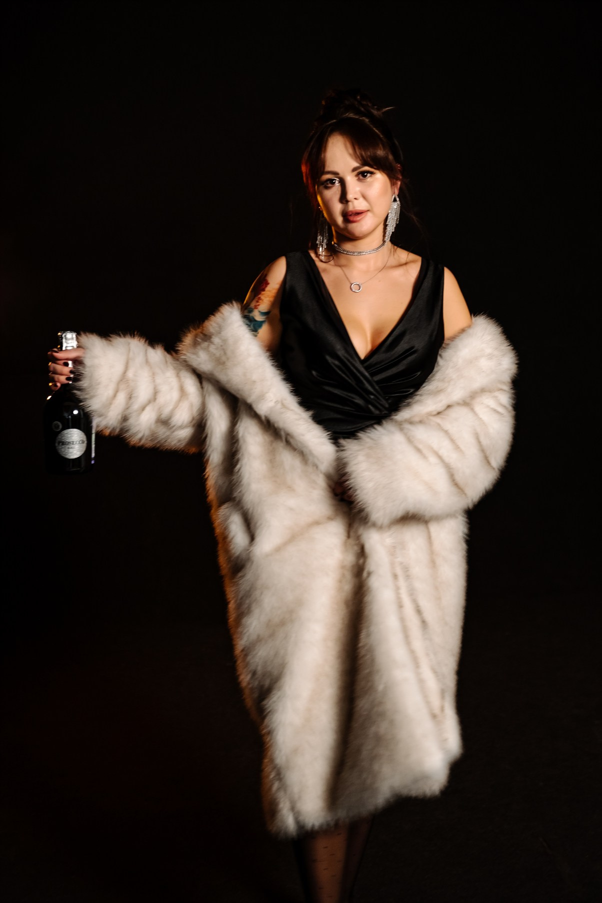 Индивидуальная. В шубке. Свадебный и сеейный фотограф в Санкт-Петербурге Елена Худякова