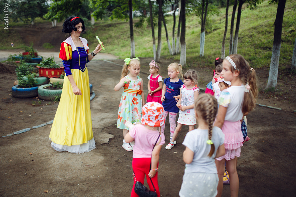 День рождение Полиночки в детском саду. Nadia Fay