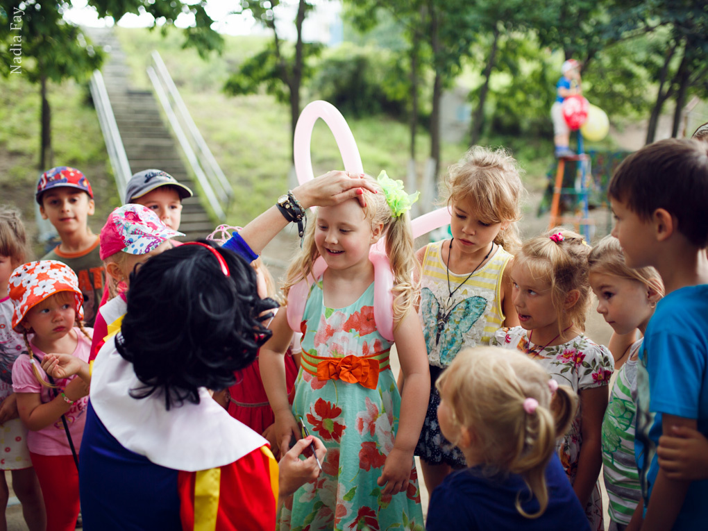 День рождение Полиночки в детском саду. Nadia Fay