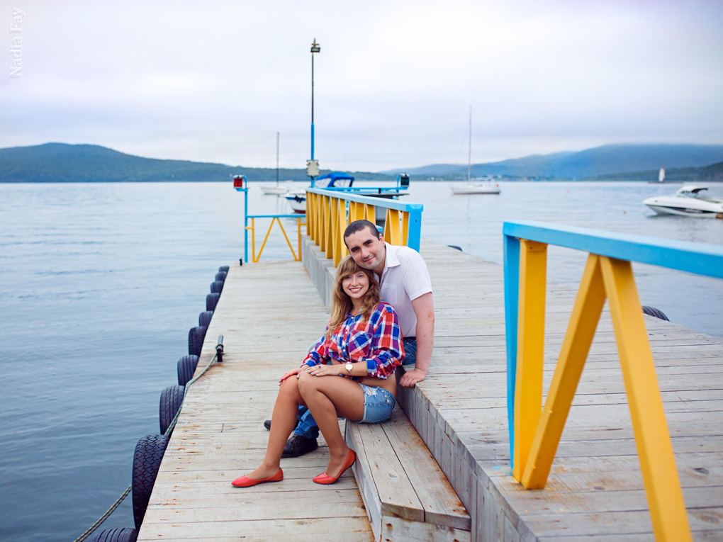 Катюша и Сережа. Nadia Fay