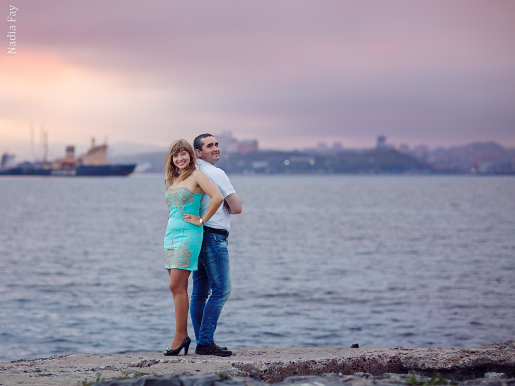 Катюша и Сережа. Nadia Fay