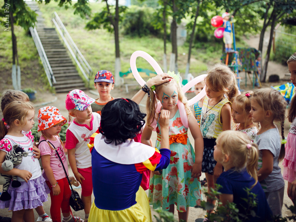 День рождение Полиночки в детском саду. Nadia Fay