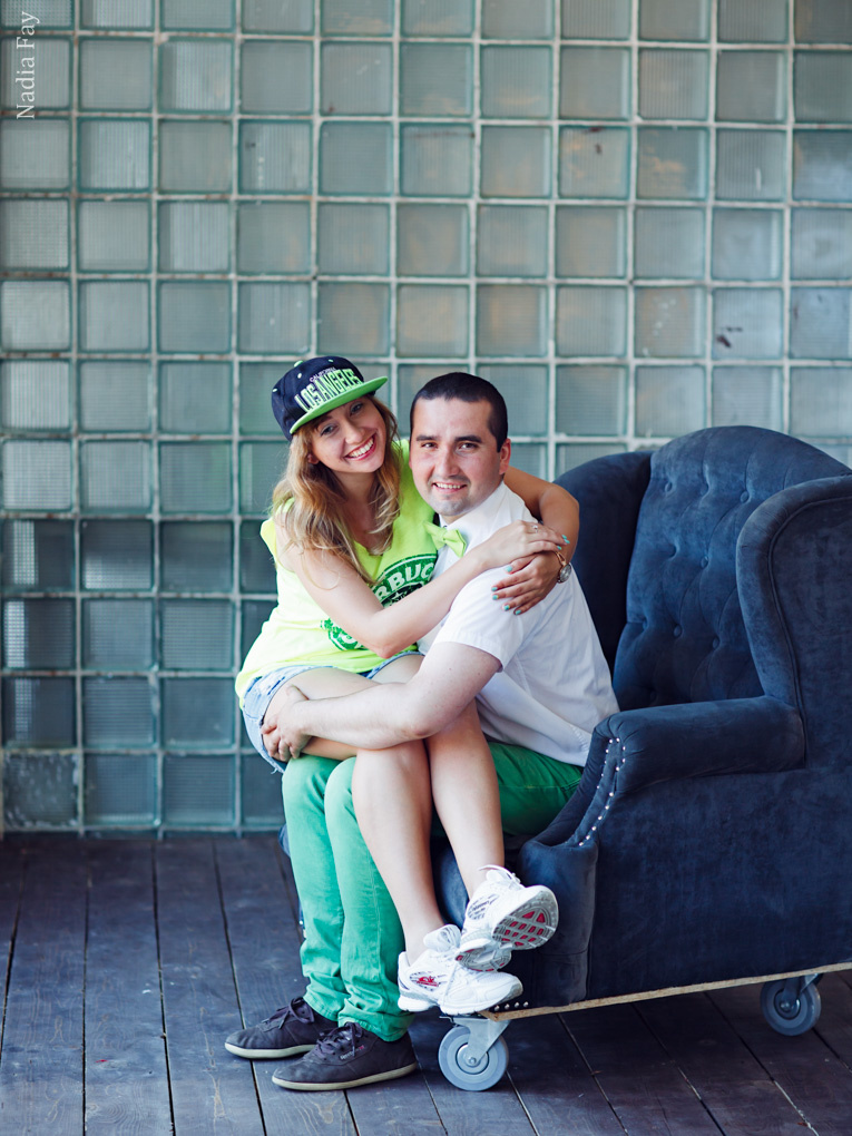 Катюша и Сережа. Nadia Fay