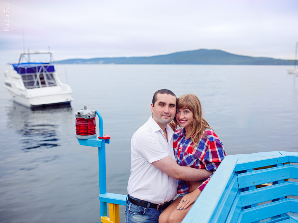 Катюша и Сережа. Nadia Fay