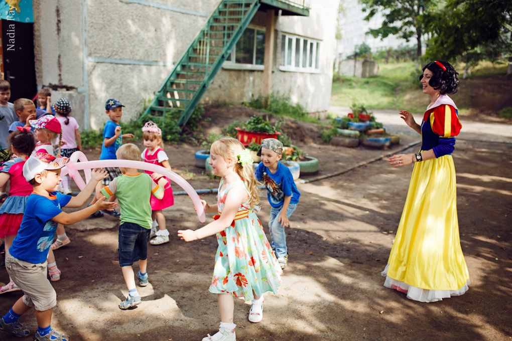 День рождение Полиночки в детском саду. Nadia Fay