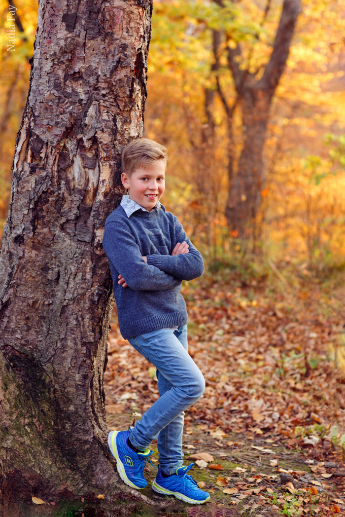 Оксаночка и ее семья (осень). Nadia Fay