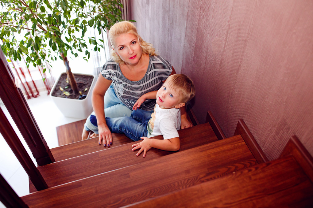 Оксаночка и ее семья (новый год). Nadia Fay