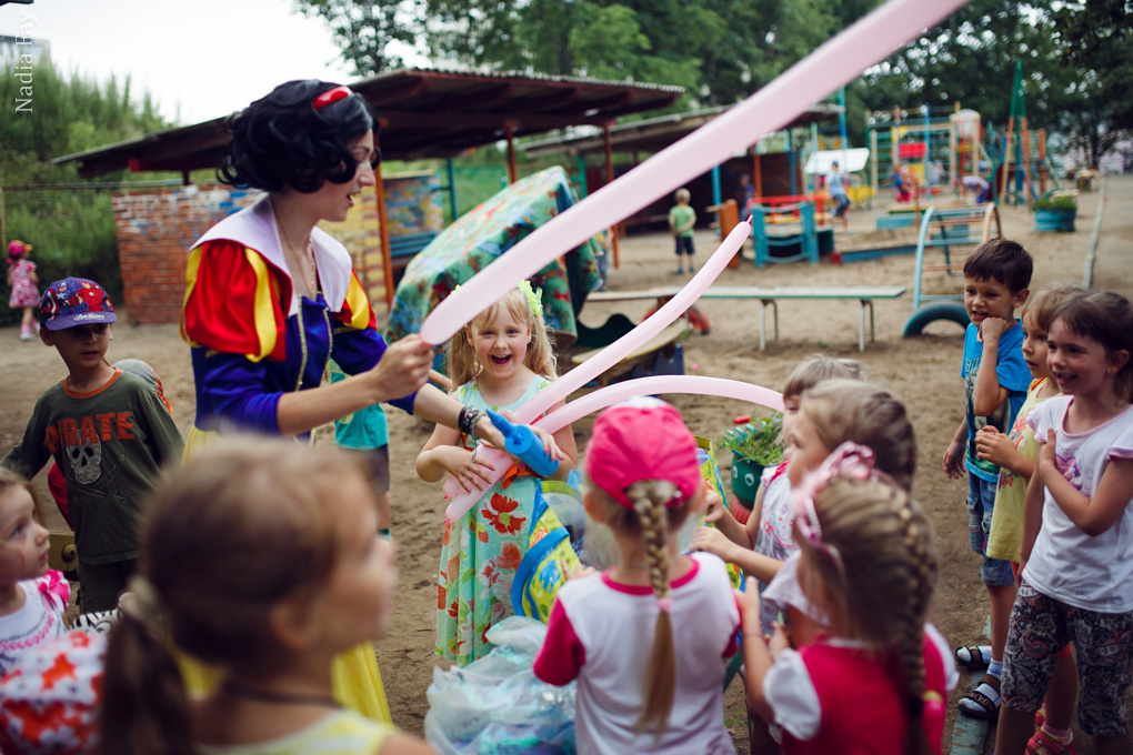 День рождение Полиночки в детском саду. Nadia Fay