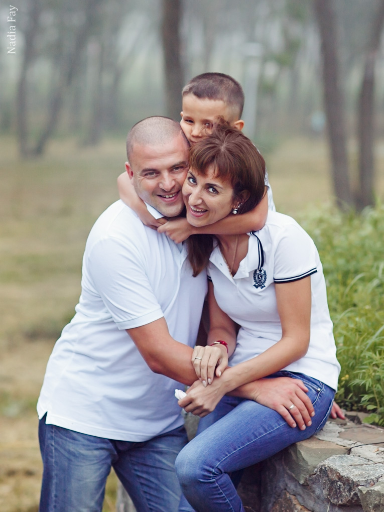 Анютка, Виталя, Кирилл. Nadia Fay
