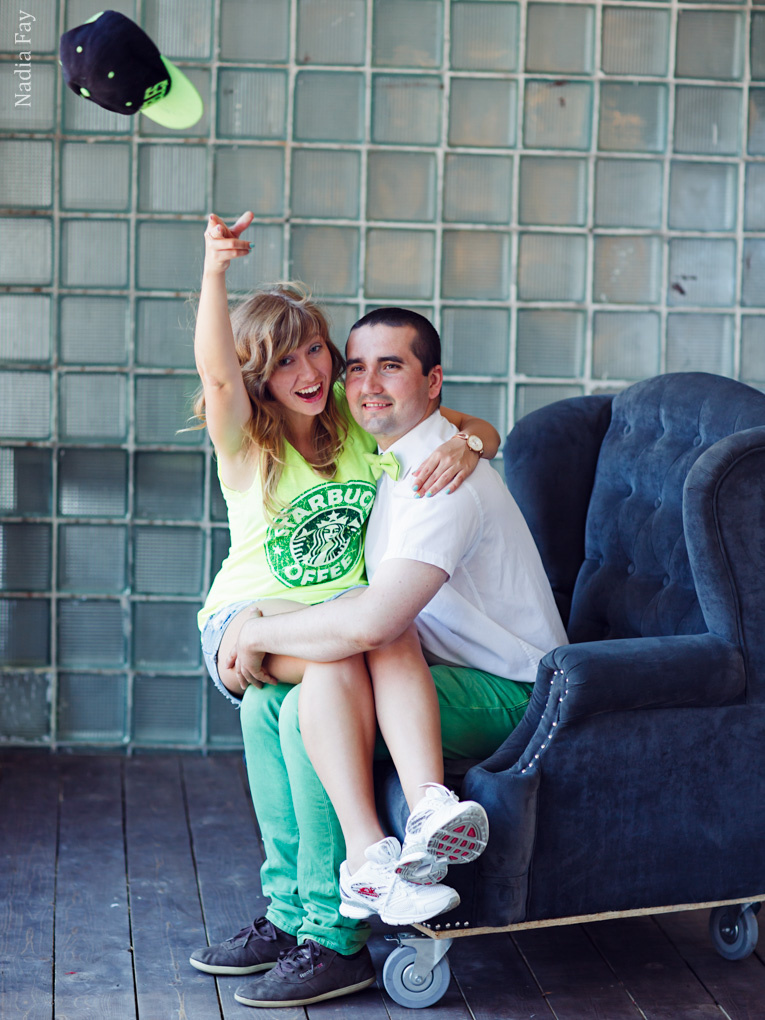 Катюша и Сережа. Nadia Fay