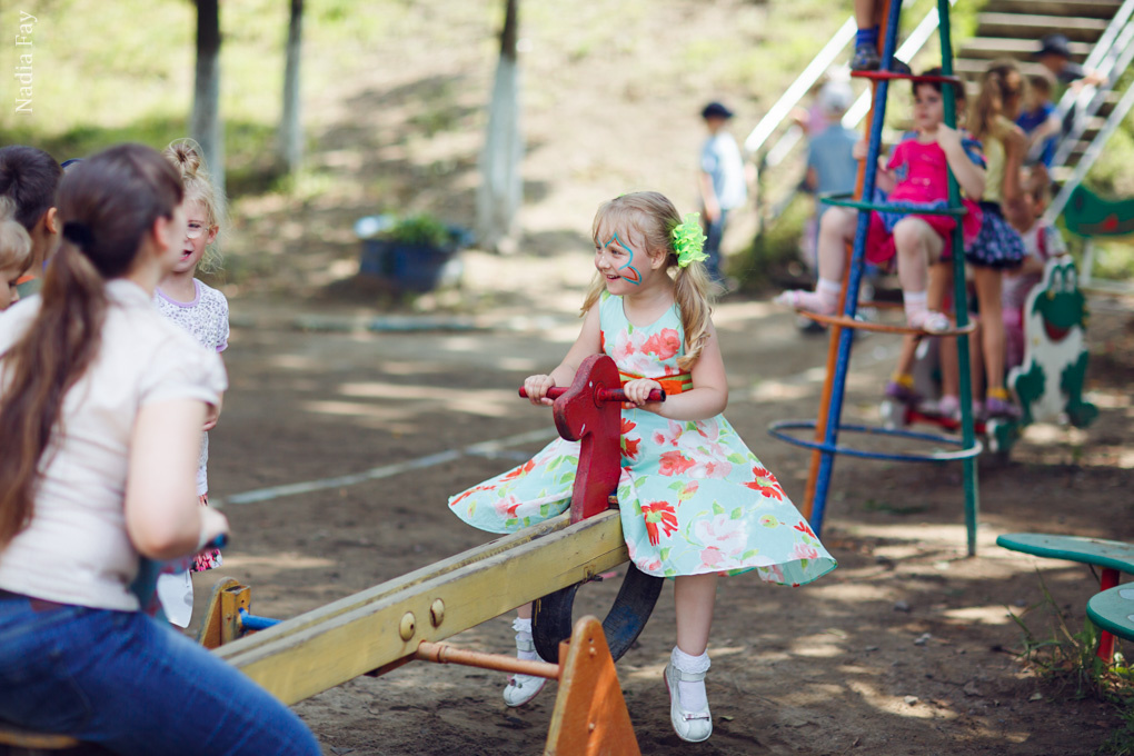 День рождение Полиночки в детском саду. Nadia Fay