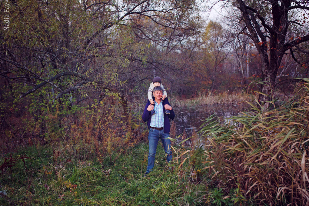 Оксаночка и ее семья (осень). Nadia Fay