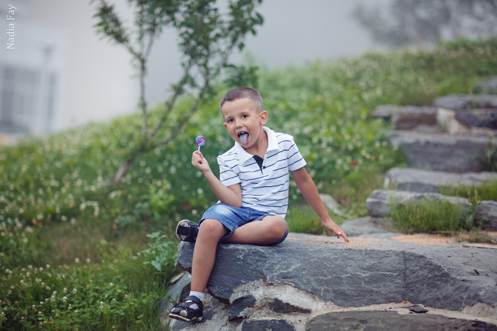 Анютка, Виталя, Кирилл. Nadia Fay