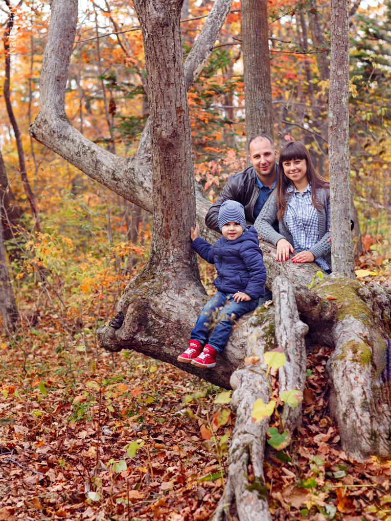 Ирочка, Андрей и Матвейка. Nadia Fay