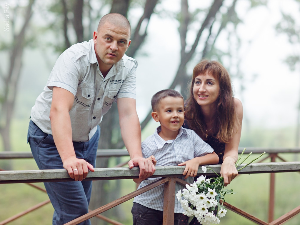 Анютка, Виталя, Кирилл. Nadia Fay