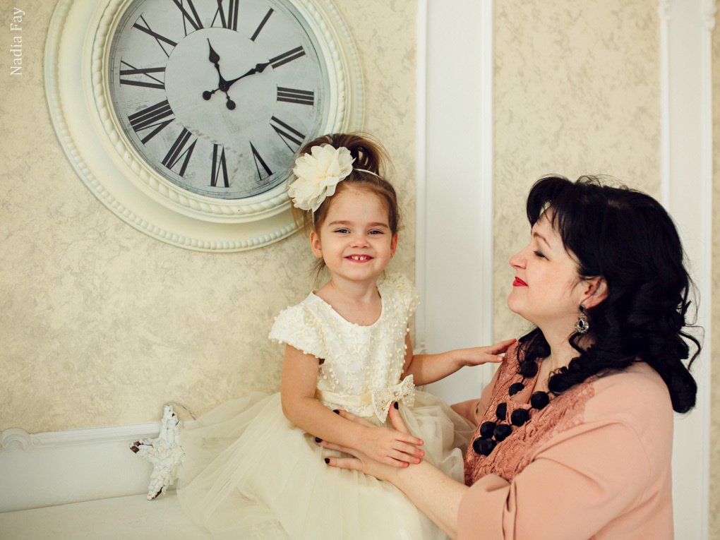 Наташенька и ее семья. Nadia Fay