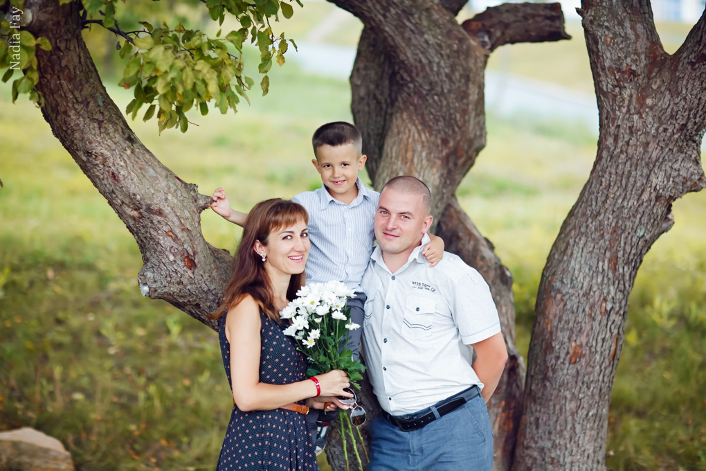 Анютка, Виталя, Кирилл. Nadia Fay