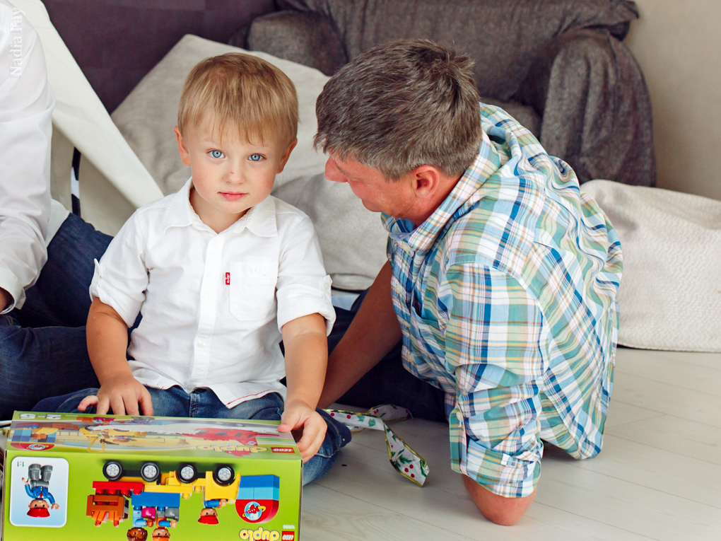 Оксаночка и ее семья (новый год). Nadia Fay