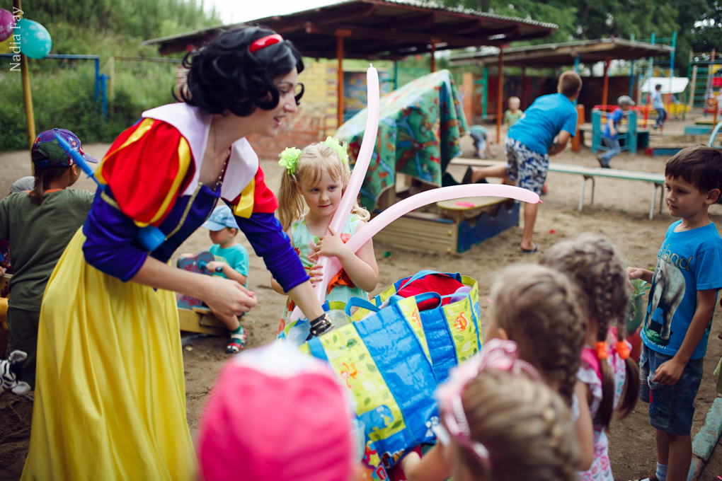 День рождение Полиночки в детском саду. Nadia Fay