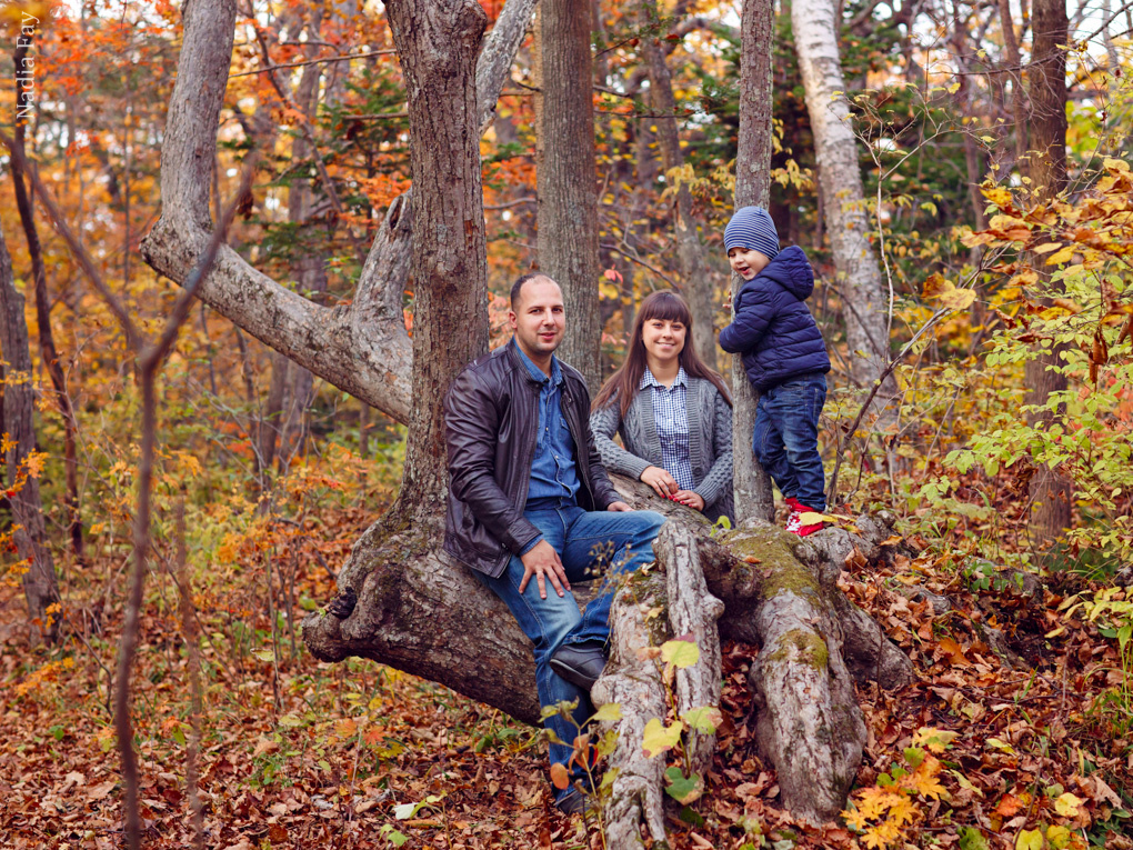 Ирочка, Андрей и Матвейка. Nadia Fay