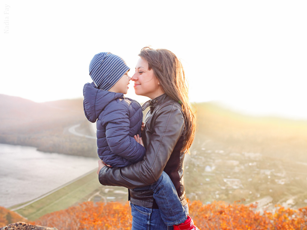Ирочка, Андрей и Матвейка. Nadia Fay