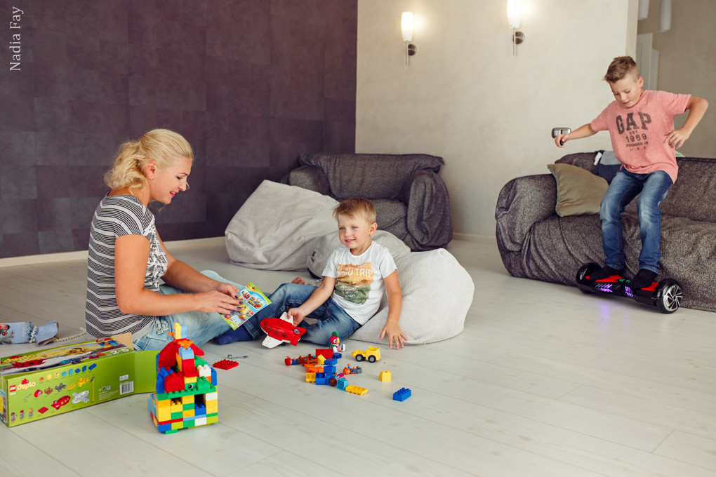 Оксаночка и ее семья (новый год). Nadia Fay