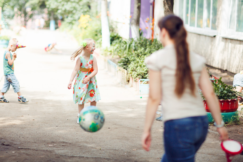 День рождение Полиночки в детском саду. Nadia Fay