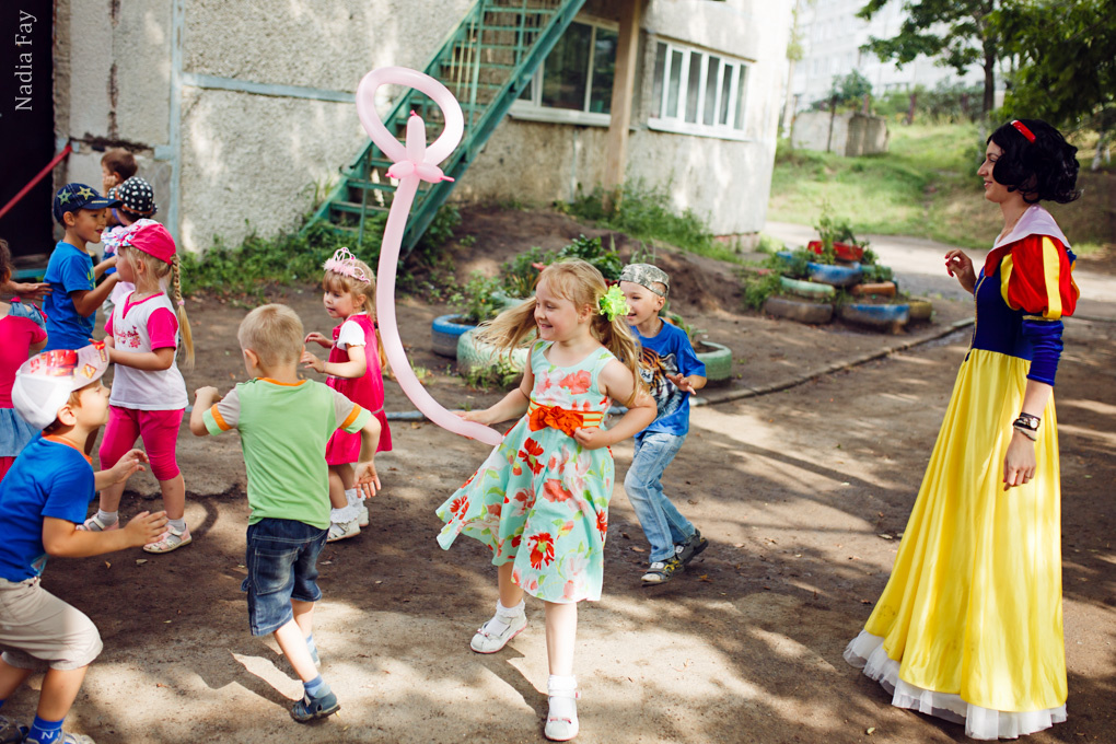 День рождение Полиночки в детском саду. Nadia Fay