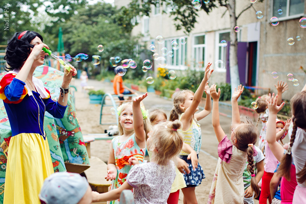 День рождение Полиночки в детском саду. Nadia Fay