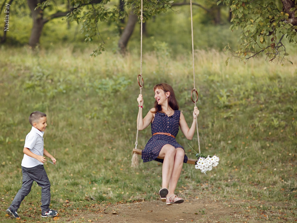 Анютка, Виталя, Кирилл. Nadia Fay