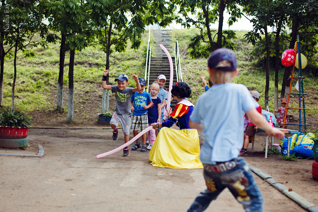 День рождение Полиночки в детском саду. Nadia Fay