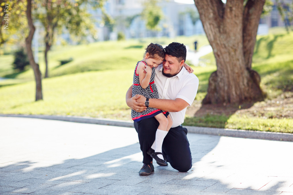 Натешенька и ее семья (набережная ДВФУ). Nadia Fay