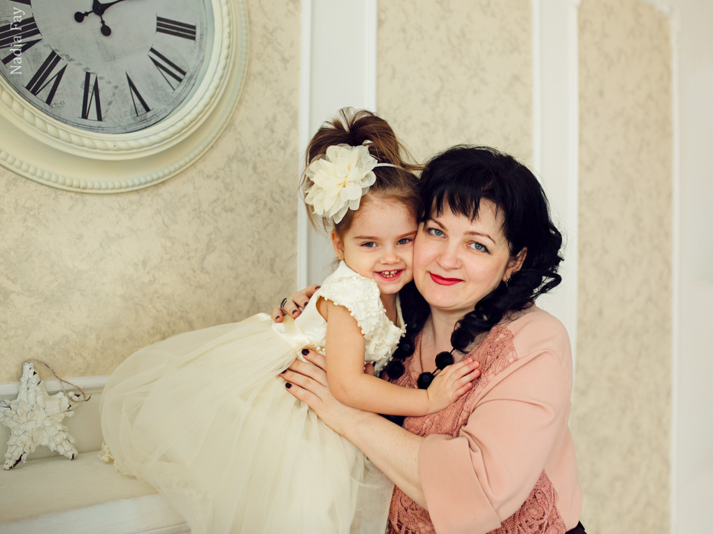 Наташенька и ее семья. Nadia Fay