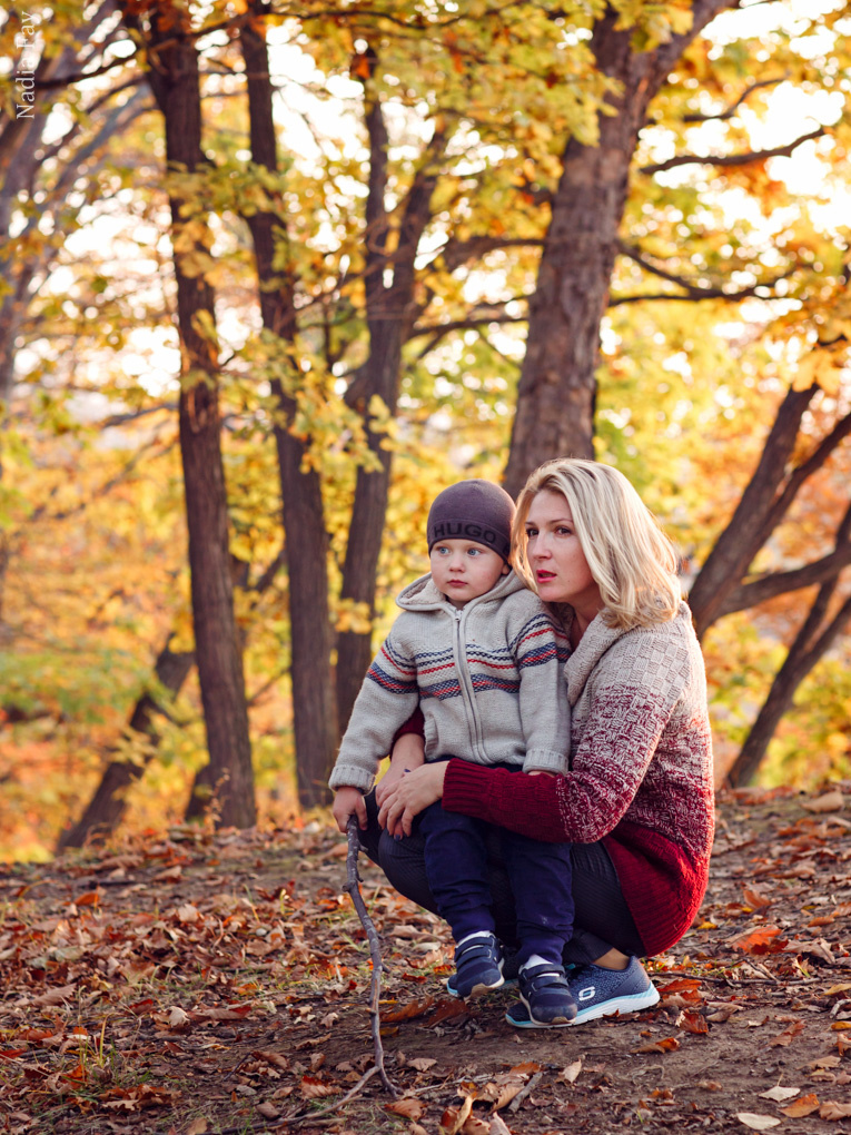 Оксаночка и ее семья (осень). Nadia Fay