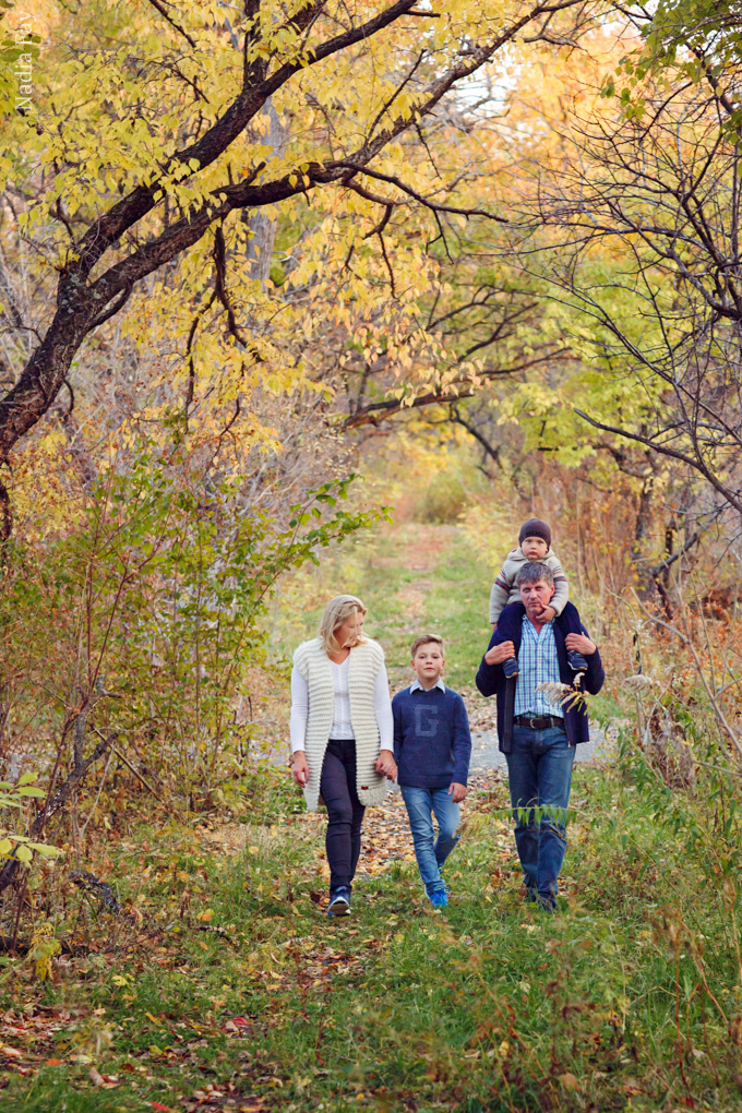 Оксаночка и ее семья (осень). Nadia Fay