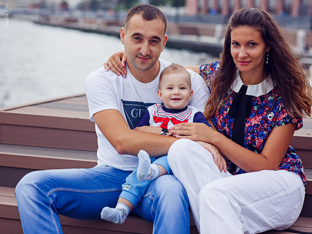 Оля, Максим, Ярик. Nadia Fay