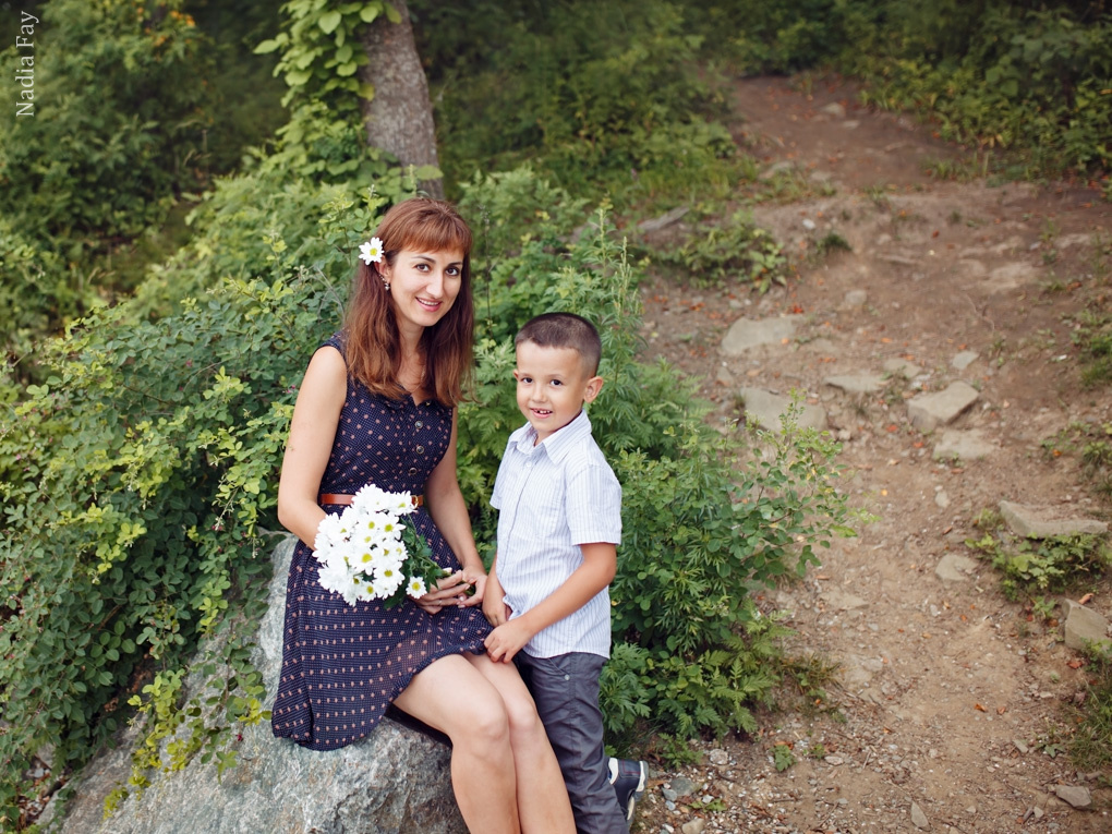 Анютка, Виталя, Кирилл. Nadia Fay