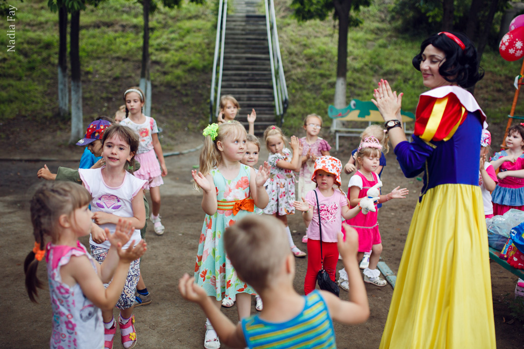 День рождение Полиночки в детском саду. Nadia Fay
