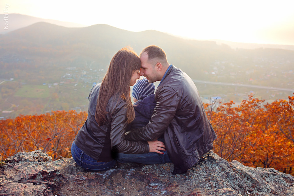 Ирочка, Андрей и Матвейка. Nadia Fay