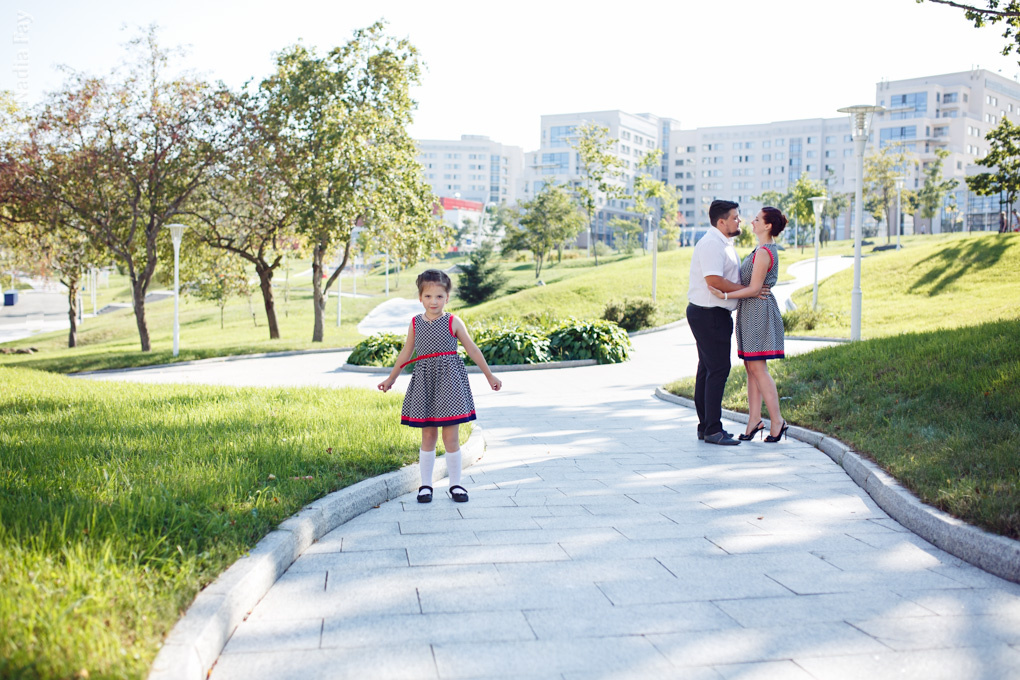 Натешенька и ее семья (набережная ДВФУ). Nadia Fay