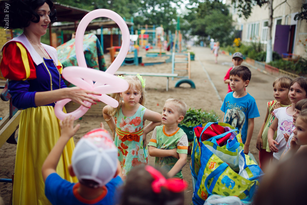 День рождение Полиночки в детском саду. Nadia Fay