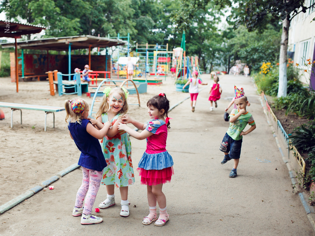 День рождение Полиночки в детском саду. Nadia Fay
