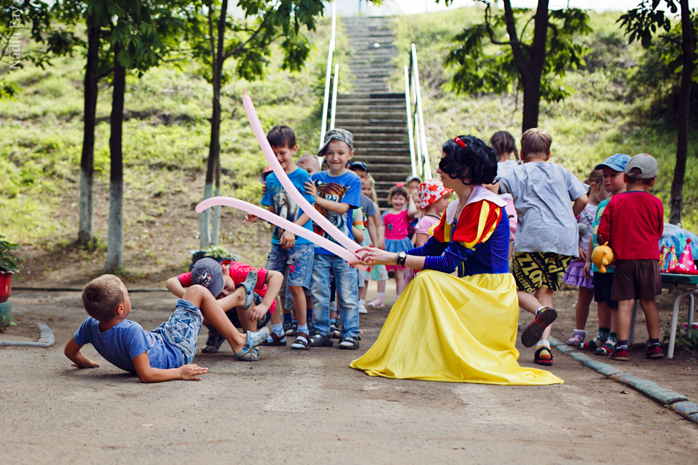 День рождение Полиночки в детском саду. Nadia Fay
