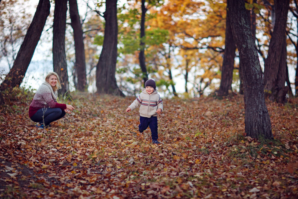 Оксаночка и ее семья (осень). Nadia Fay
