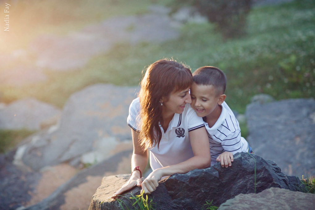 Анютка, Виталя, Кирилл. Nadia Fay