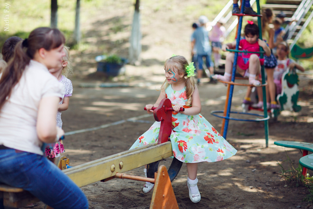 День рождение Полиночки в детском саду. Nadia Fay