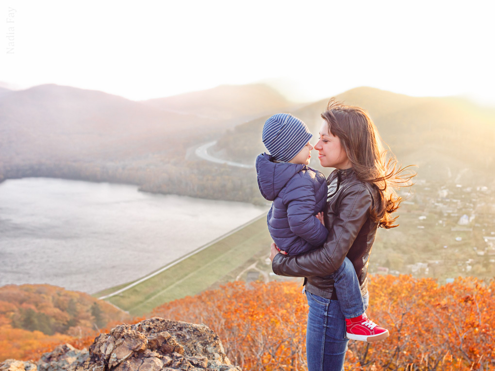 Ирочка, Андрей и Матвейка. Nadia Fay