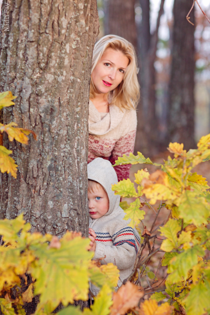 Оксаночка и ее семья (осень). Nadia Fay