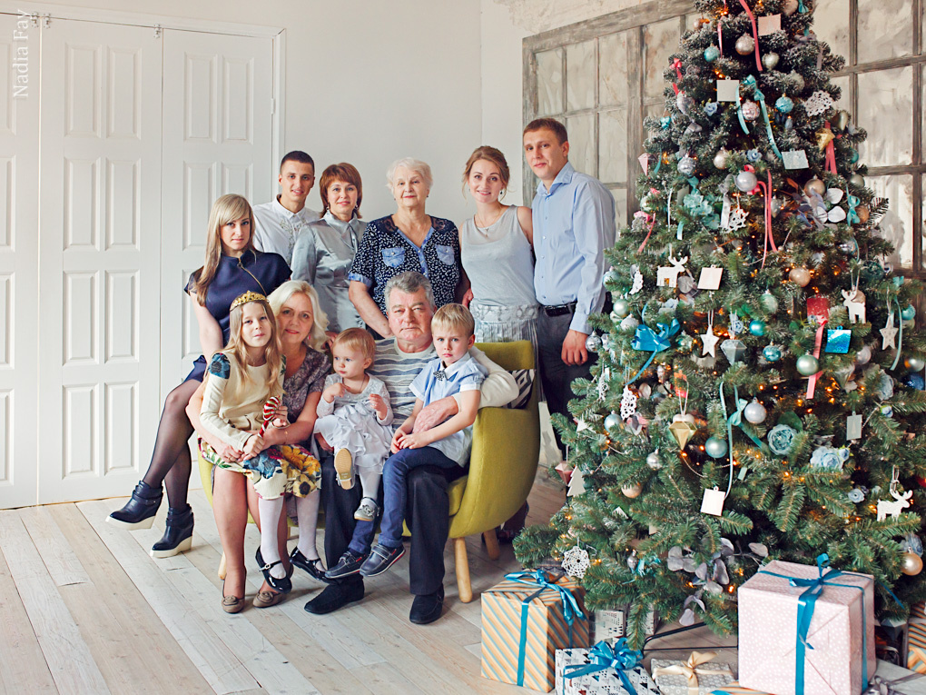 Валя и её большая дружная семья. Nadia Fay
