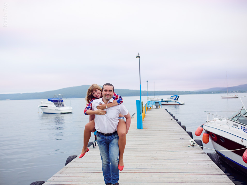 Катюша и Сережа. Nadia Fay